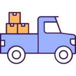 Free icon shipping van